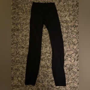 Black Lululemon Leggings size 2